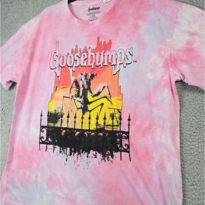 GOOSEBUMPS PINK WHITE TIE DYE MANTIS SHOCKER SHOCK STREET NWT Unisex
